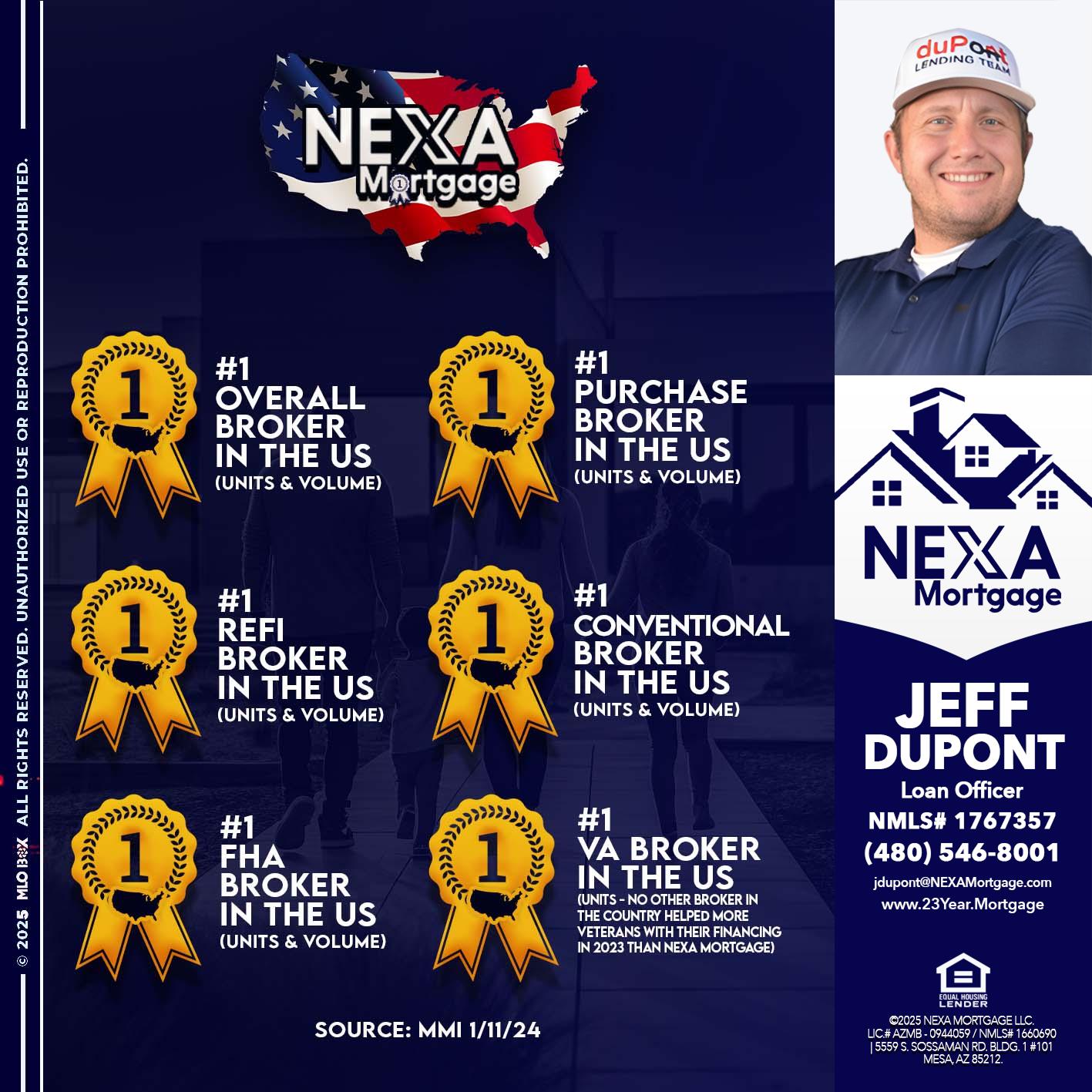 #1 - Jeff duPont -duPont Lending Team