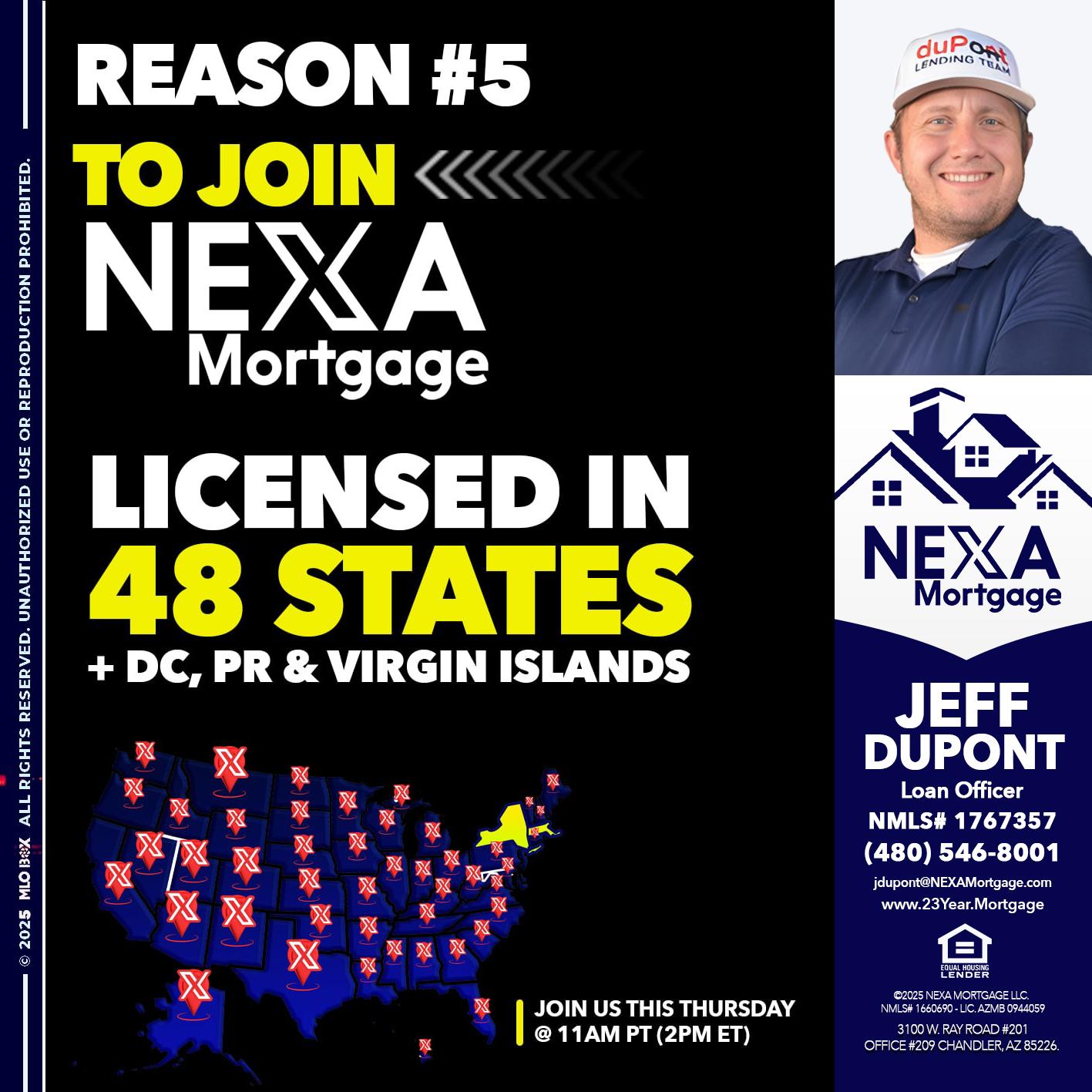 REASON 5 - Jeff duPont -duPont Lending Team