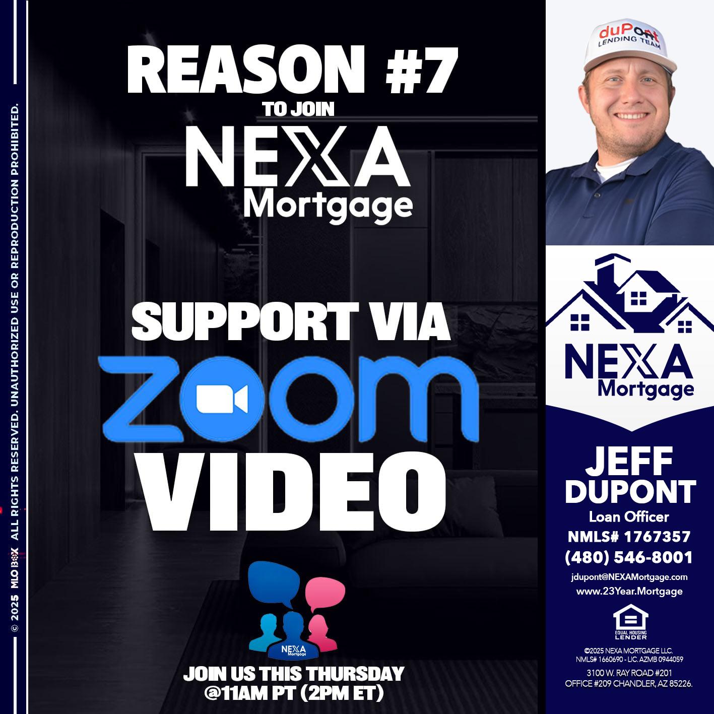REASON 7 - Jeff duPont -duPont Lending Team