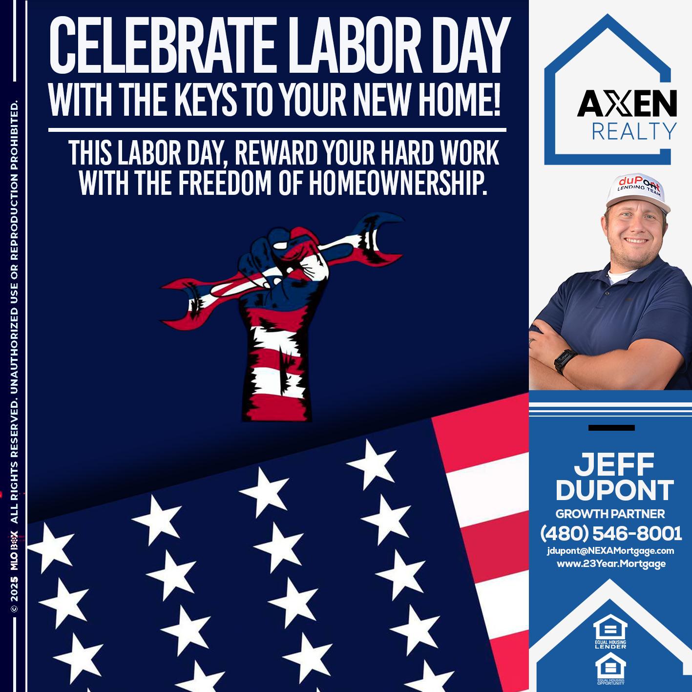 LABOR DAY - Jeff duPont -duPont Lending Team