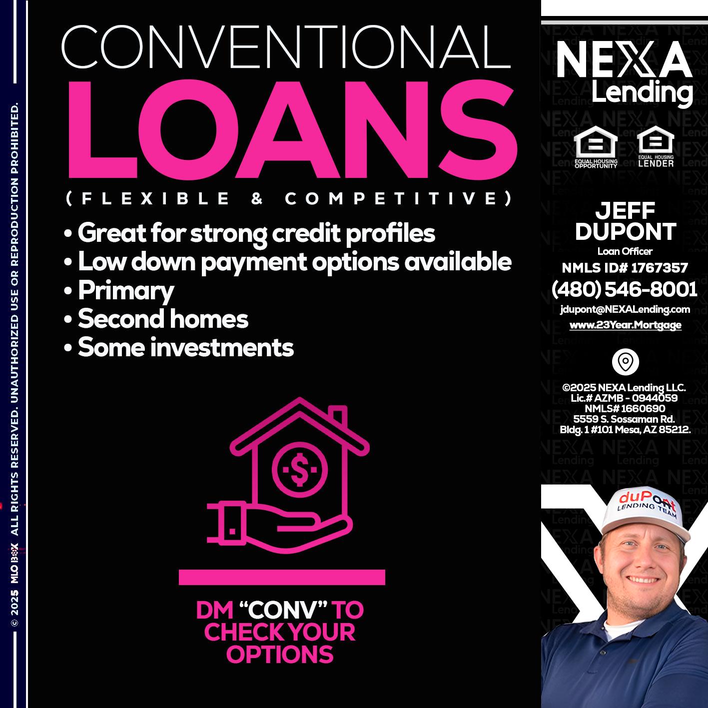 CONVENTIONAL LOANS - Jeff duPont -duPont Lending Team