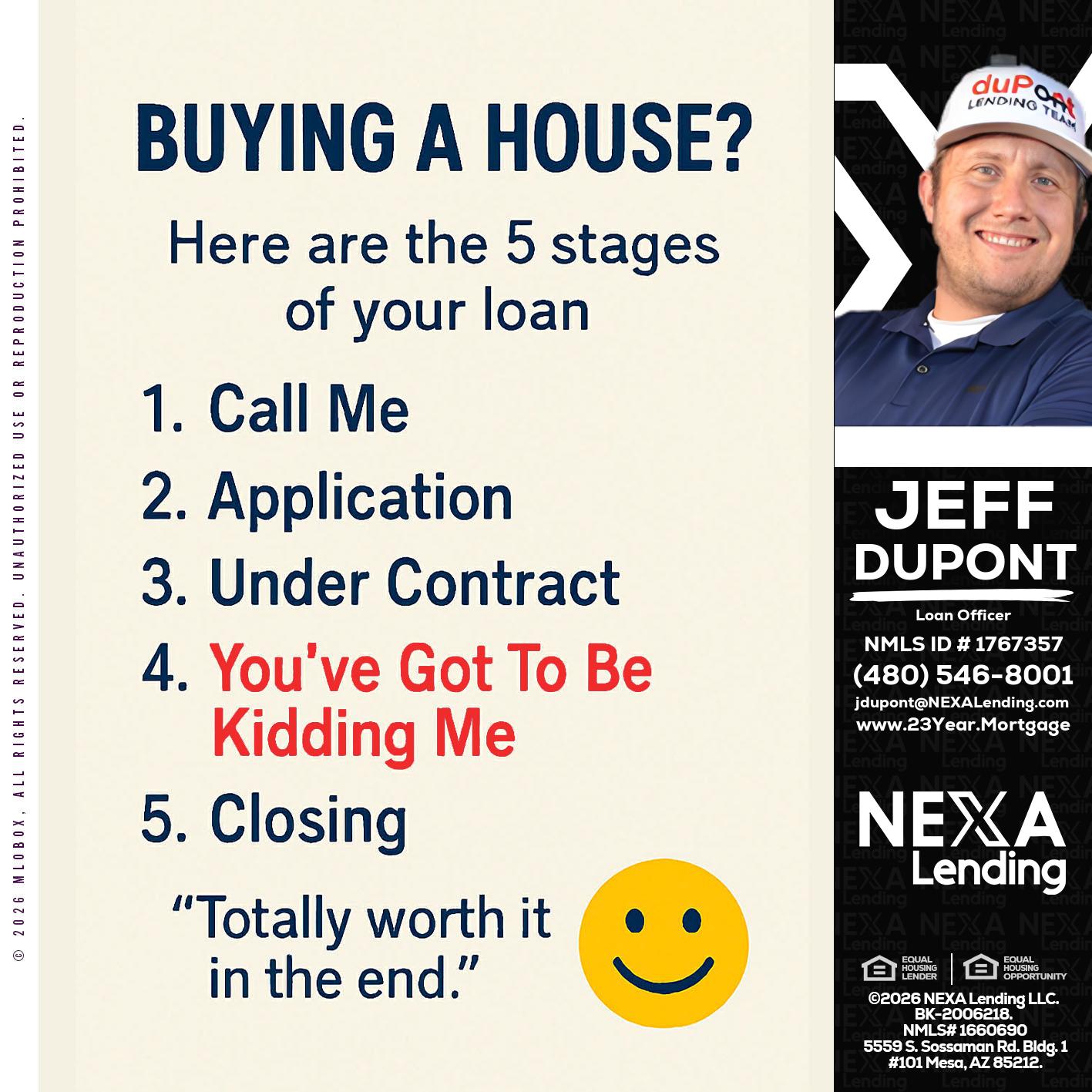 BUYING A HOUSE - Jeff duPont -duPont Lending Team