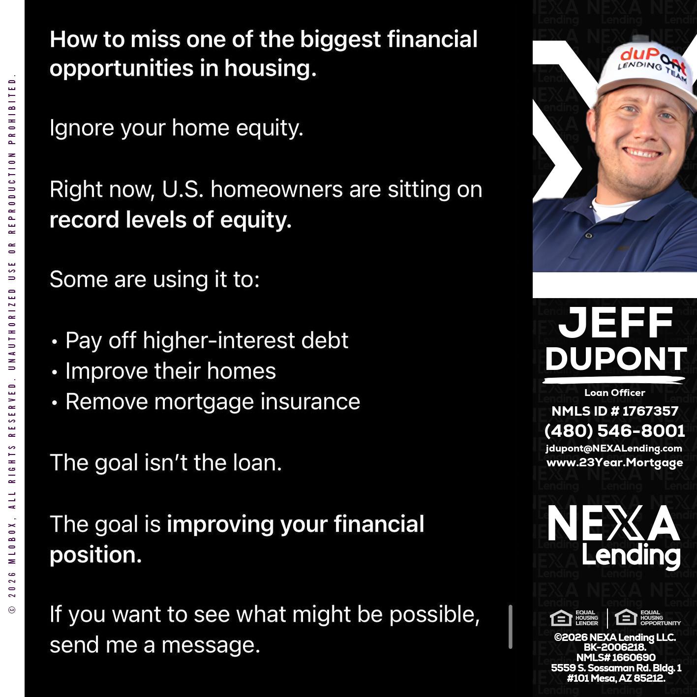 how to miss - Jeff duPont -duPont Lending Team