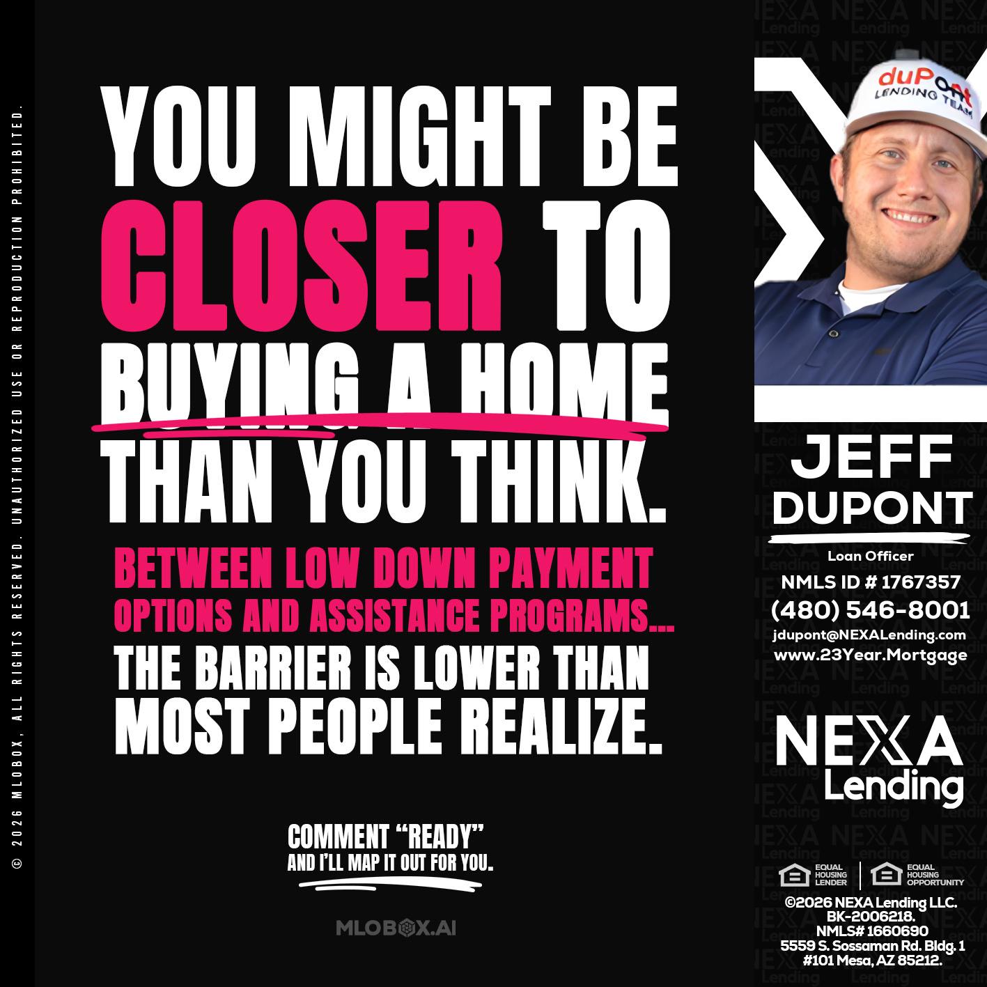 YOU MIGHT BE - Jeff duPont -duPont Lending Team