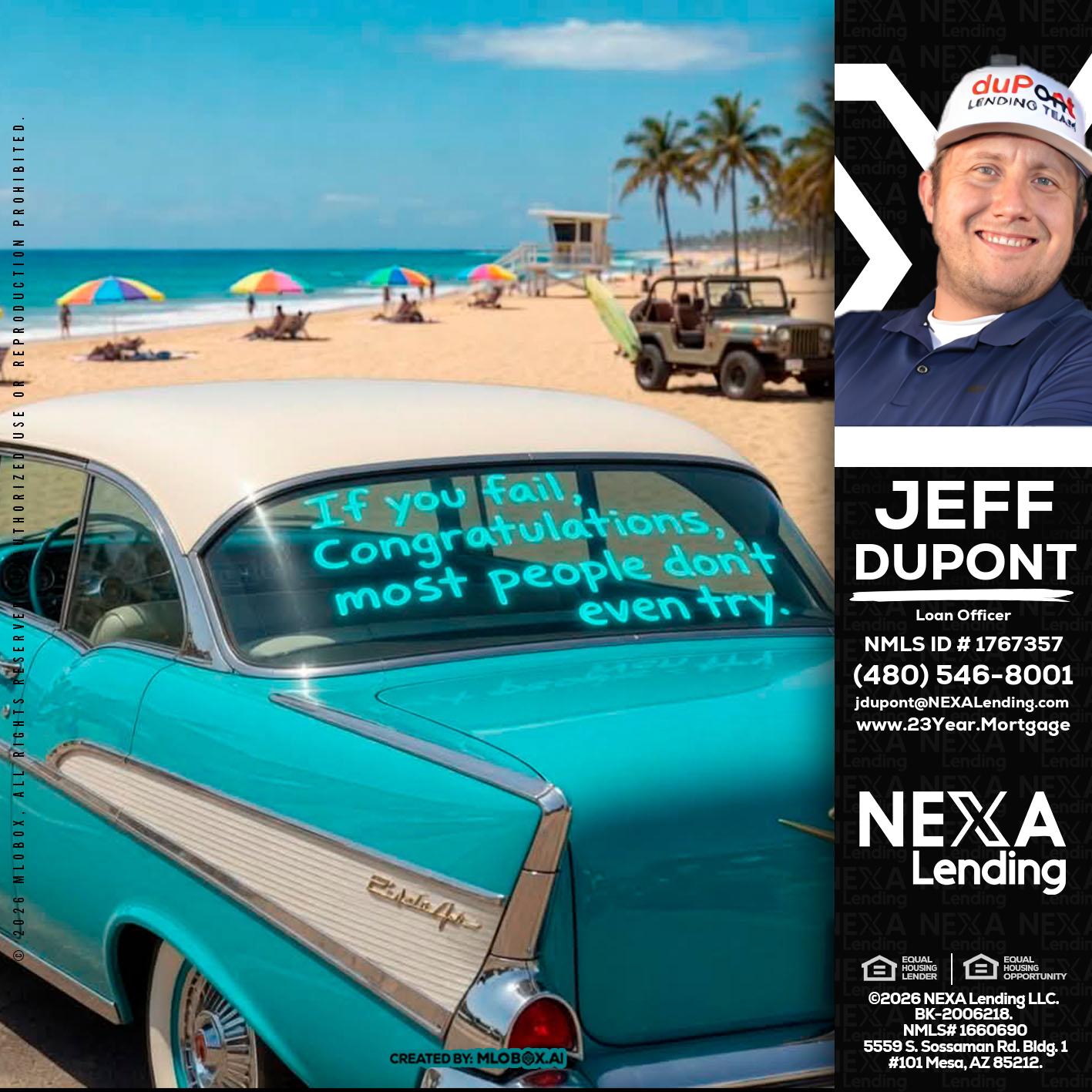 if you - Jeff duPont -duPont Lending Team